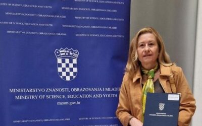 UČITELJICI ENGLESKOG I FRANCUSKOG JEZIKA, KRISTINI PIRS – PRIZNANJE ZA IZVRSNOST