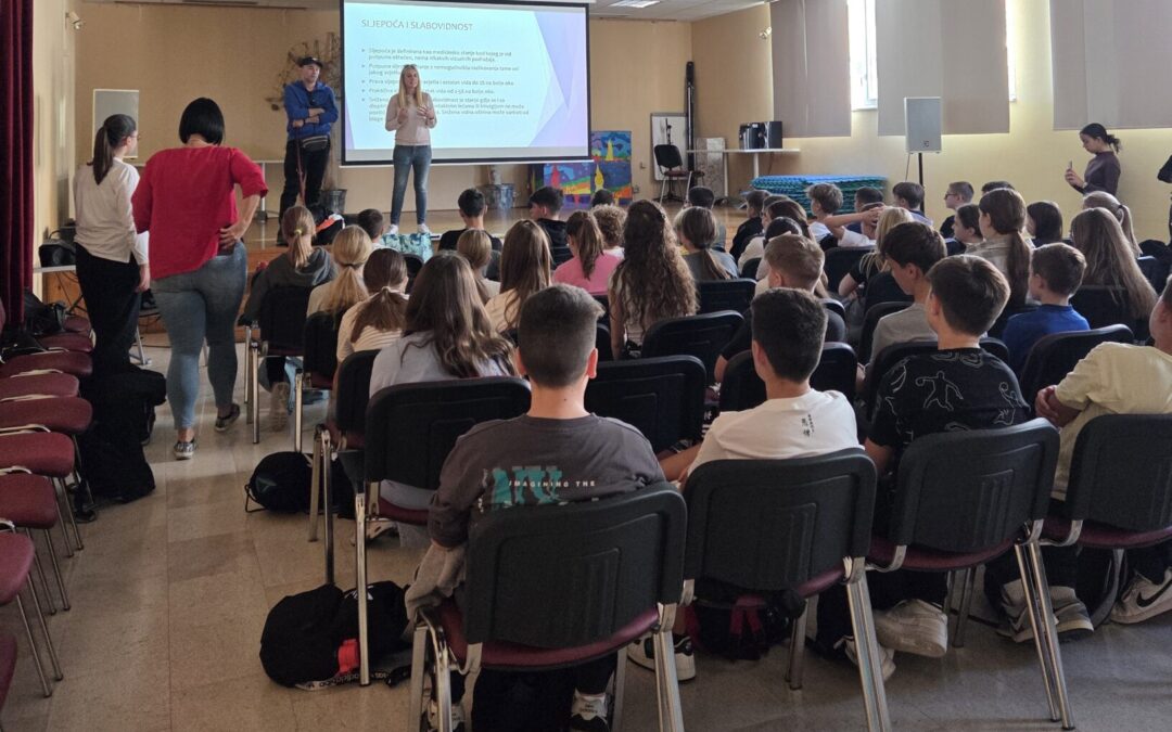 POSIJET I PREDAVANJE ČLANOVA UDRUGE SLIJEPIH