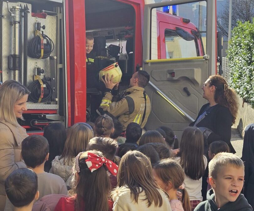 VJEŽBA EVAKUACIJE ŠKOLSKE ZGRADE