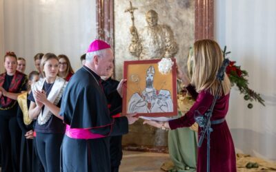NAŠ ZBOR NASTUPIO NA BOŽIĆNOM PRIMANJU KOD NADBISKUPA MONS. ZDENKA KRIŽIĆA