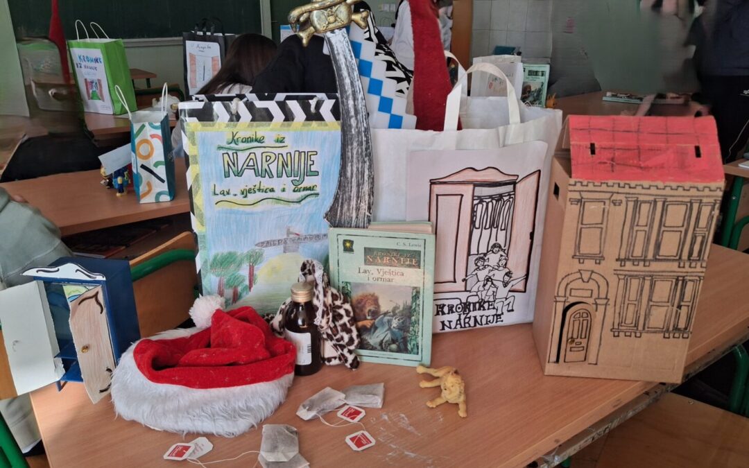 IZLOŽBA LEKTIRNIH RADOVA UČENIKA 6. RAZREDA