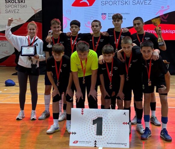 ZLATO ZA UČENIKE OŠ MEJAŠI NA DRŽAVNOM PRVENSTVU U FUTSALU