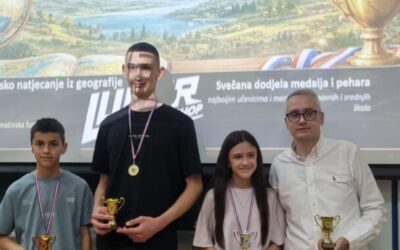NAGRADE ZA NAJUSPJEŠNIJE MLADE GEOGRAFE I MENTORE U SPLITSKO – DALMATINSKOJ ŽUPANIJI
