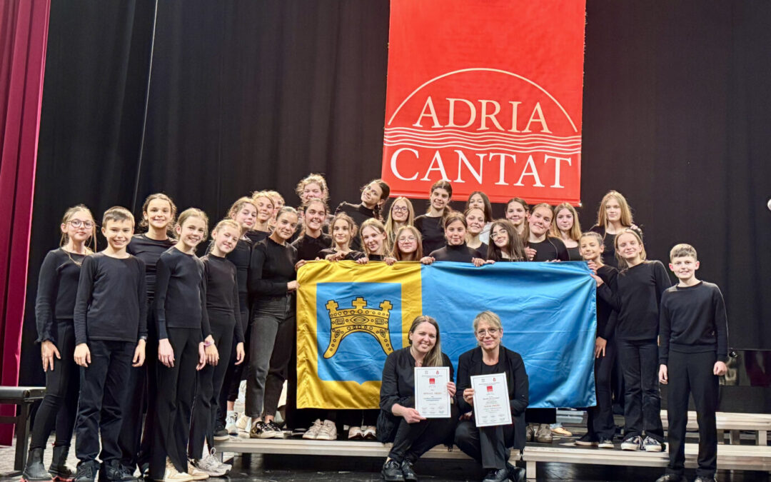 ZLATNA NAGRADA ZBORU OŠ MEJAŠI NA MEĐUNARODNOM NATJECANJU ADRIA CANTAT