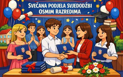 SVEČANA PODJELA SVJEDODŽBI UČENICIMA OSMOGA RAZREDA