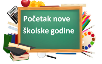 OBAVIJEST O POČETKU NASTAVE U ŠK. GOD. 2026./2027.